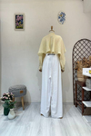 KUŞGÖZÜ PANTOLON Beyaz
