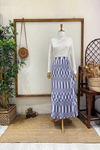 LADEN GEOMETRİK ETEK Lila