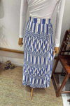 LADEN GEOMETRİK ETEK Lila