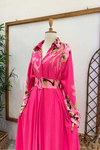 LİON GÖMLEK ELBİSE Pembe