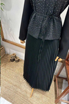 MAHPERİ TAŞLI TAKIM Siyah