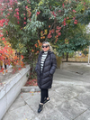 Kadın Puffer Siyah Şişme Mont 