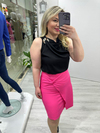 Pembe Düğümlü Etek 7075