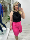 Pembe Düğümlü Etek 7075