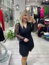 Siyah Dantel Aşk Elbisesi 