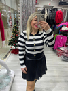 Siyah Piliseli Deri Şortlu Etek 