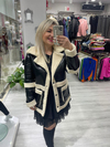 Uzun Mng Model Deri Biker Kaban