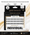Gold Takma Kirpik Tak Çık- Kendinden Yapışkanlı Tk-SERİSİ