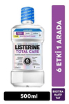 Listerine Ağız Bakım Suyu Total Care Extra Hafif 500ml
