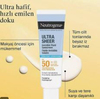 Neutrogena Ultra Sheer Nemlendirici 50SPF Fluid Güneş Koruyucu Krem 50 ml
