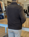 Erkek Slim Fit Kahverengi Mont