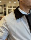 Erkek Slim Fit Krem Renk Dolgulu Mont