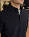 Erkek Slim Fit Siyah Renk Kadife Sweatshirt