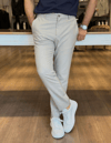 Erkek Slim Fit Taş Renk İpli Jogger Pantolon