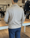 Erkek Slim Fit Vizon Renk Nubuk Ceket