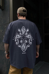 A3B Premium Kumaş Füme Oversize Tshirt T608