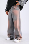 Acid Wash Baggy Jean Pantolon P1062