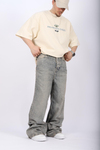 Acid Wash Baggy Jean Pantolon P936