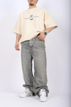 Acid Wash Baggy Jean Pantolon P936