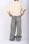 Acid Wash Baggy Jean Pantolon P936