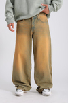 Acid Wash Baggy Jean Pantolon P983