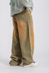 Acid Wash Baggy Jean Pantolon P983