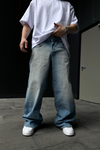 Acid Wash Basic Jean Pantolon P879