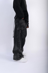 Acid Wash Bdg Baggy Jean Pantolon P888