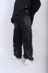 Acid Wash Bdg Baggy Jean Pantolon P888