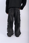 Acid Wash Bdg Baggy Jean Pantolon P888