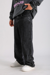 Acid Wash Desenli Baggy Jean P1052