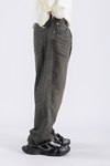 Acid Wash Dikiş Detay Kahve Baggy Jean Pantolon P1110