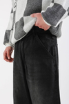 Acid Wash Füme Baggy Jean Pantolon P1156