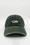 Acid Wash JR Logo Koyu Yeşil Canvas Cap