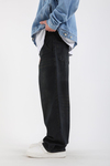 Acid Wash Koyu Mavi Baggy Jean Pantolon P1154