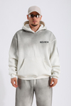 Acid Wash Krem Oversize Eşofman Takımı TKM148