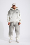Acid Wash Krem Oversize Eşofman Takımı TKM148