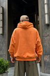 Acid Wash Nakışlı Oversize Sweatshirt SW966
