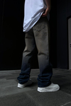Acid Wash Paça Detay Baggy Jean Pantolon P870
