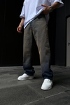 Acid Wash Paça Detay Baggy Jean Pantolon P870