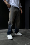Acid Wash Paça Detay Baggy Jean Pantolon P870