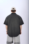 Acid Wash Poplin Oversize Gömlek G141