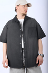 Acid Wash Poplin Oversize Gömlek G141