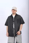 Acid Wash Poplin Oversize Gömlek G141