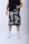 Acid Wash Y.Turn Jean Şort S246