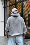 Acid Wash Yaka Detay Oversize Sweatshirt SW962