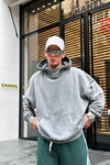 Acid Wash Yaka Detay Oversize Sweatshirt SW962