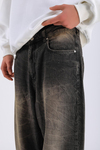 Acid Wash Zr Baggy Jean Pantolon P1111