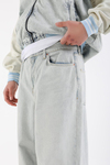 Açık Mavi Basic Bdg Baggy Jean Pantolon