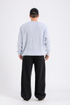 Açık Mavi Oversize Kazak SW1204